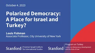 Polarized Democracy: A Place for Israel and Turkey?