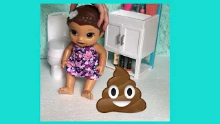 Baby Alive  Poops on the Floor