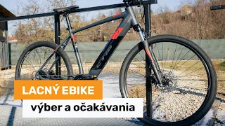 Lacný ebike - výber a očakávania