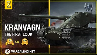 WOT Console: Kranvagn // First Impression = HULL DOWN MONSTER!