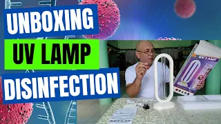 UNBOXING OF UV LAMP INSTANT DISINFECTION | STERILIZES AND PURIFIES UP TO 99% OF CONTAMINANTS