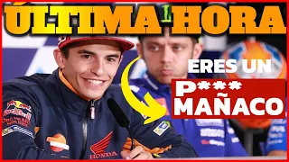 😰AGRESIÓN Verbal de Valentino ROSSI a Marc MÁRQUEZ | DEJA al ESPAÑOL AVERGONZADO y sin PALABRAS!!