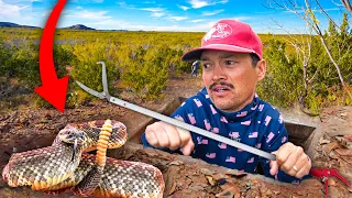 I Crawled in A Tiny Hole With A Rattlesnake