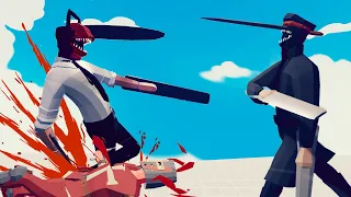 CHAINSAW MAN ( Denji ) vs EVERY UNIT | Totally Accurate Battle Simulator-TABS