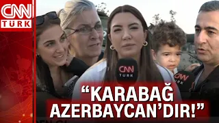 Azerbaycanlılar Fulya Öztürk'e anlattı: "Ermeniler silah bırakıyor, geri çekilme başladı"