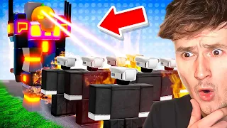 Can I survive The TOILET PUMPKIN BOSS? (Tower Defense)