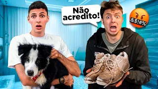 O SIMBA COMEU O TÊNIS FAVORITO DO ENALDINHO | O MUNDO DE SIMBA #16