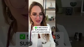 5 melhores suplementos anti-inflamatórios