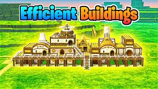 3 Extra Efficient Buildings in Timberborn