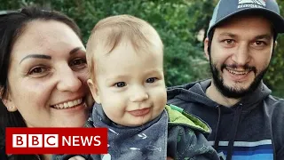 Ukrainian parents describe raising a baby in a war zone - BBC News