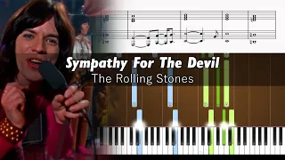 The Rolling Stones - Sympathy For The Devil - ACCURATE Piano Tutorial