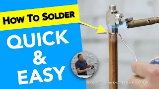 How-To Solder: Installing a Valve / Basics of Soldering | DIY with Kevin