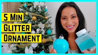 Unlock the Easiest DIY Glitter Ornaments You'll Ever Make!