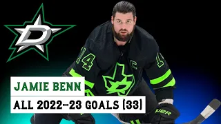 Jamie Benn (#14) All 33 Goals of the 2022-23 NHL Season