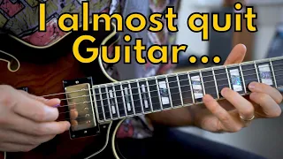 I almost QUIT guitar... Here's why I kept on playing | Ben Eunson