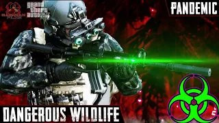 Dangerous Wildlife | PANDEMIC | Part 12 | GTA 5 & ArmA 3 Zombie Movie Machinima