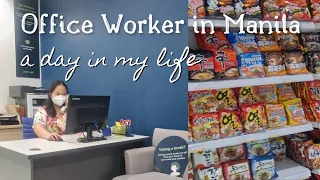 Office Worker in Manila, Philippines 🇵🇭  | A Day in my Life | Work + Korean Food + Grocery