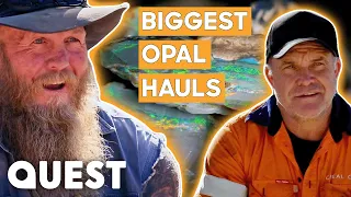 The Biggest Opal Hauls Of Season 7 | Outback Opal Hunters