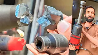 Different Types of Broken Heavy Nut Bolt Removal Machine Square Shaft || New Idea Used for Repairing