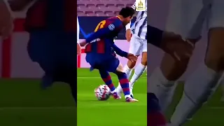 messi body feints earns him respect from players🙏🔥🔥