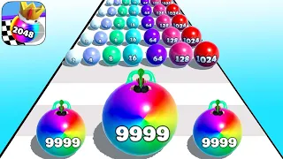 New Satisfying Mobile Game Update - Ball Merge 2048, Stickman Run, Bullet Stack, Layers Roll...