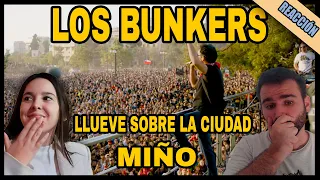 ESPAÑOLES REACCIONAN a LOS BUNKERS | MIÑO en Plaza de la DIGNIDAD y LLUEVE SOBRE LA CIUDAD
