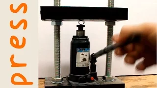 DIY 5 Ton Hydraulic Press