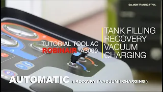 Tutorial " AUTOMATIC " Tool AC Robinair A3000