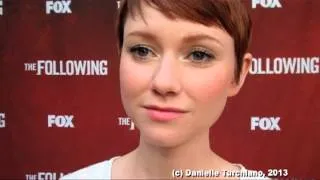Valorie Curry talks about 'The Following'