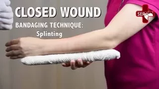 Closed Wound - Splinting | Singapore Emergency Responder Academy, First Aid and CPR Training