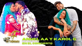 Karol G y Anuel AA CASI SE BESAN EN EL CONCIERTO "TODO LO QUE NO SABES"