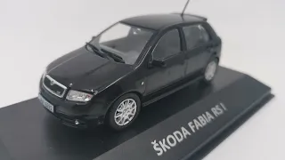 Kaleidoskop slavných vozů Škoda číslo 81 - Škoda Fabia RS I v měřítku 1:43 od DeAgostini recenze