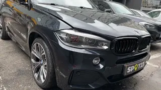 Химчистка салона Bmw X5 F15 Харьков в детейлинг-центре Spot23