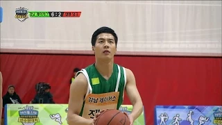 【TVPP】Jackson(GOT7) - Free Throw, 잭슨(갓세븐) - 깔끔하게 자유투 성공하는 잭슨 @ 2015 Idol Star Championships