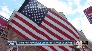 Kaine and Pence face off in VP debate