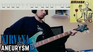 Nirvana - Aneurysm (Bass Cover) | WITH REAL TRACK TABS