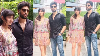 Sai Ketan Rao and Shivangi Khedkar  spotted for the promotion of their music video Ishq Ho Jayega