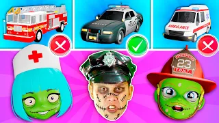 Where Is My Zombie Siren Song? 🚒 🚓 🚑 + More Lights Baby Songs