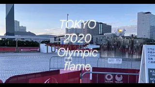 TOKYO 2020 Olympic flame