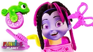 Vampirina Disney Jr. Play Doh Haircut and Style