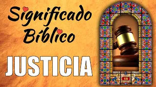 Justicia Significado Bíblico | ¿Qué Significa Justicia en la Biblia? 🙏