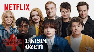 Stranger Things | 4.Sezon 1.Kısım Özeti | Netflix