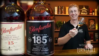 Glenfarclas 185th Anniversary (2021) 46 % Vol. vs. 15 Jahre 46 % Vol.