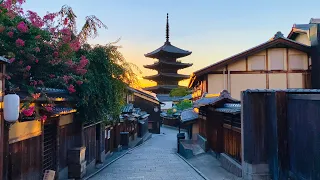 【4K HDR】Japan Walk in Kyoto, Kiyomizu-dera at Sunset (清水寺) Summer 2021