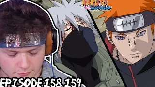 PAIN VS KAKASHI! Naruto Shippuden Reaction: Episode 158, 159