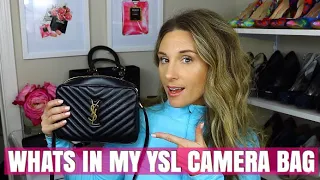 WHATS IN MY YSL CAMERA BAG