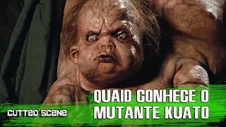 O Vingador do Futuro (1990) - Quaid Conhece o Mutante Kuato