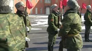 Honor Guard Battalion starts preparing for the Victory Parade Russia Moscow 09 May 2010 RIA Novosti