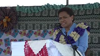 Fijian Minister for Women officiates as chief guest at the 2019 Fiji Day celebration in Labasa.