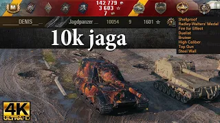 Jagdpanzer E 100 video in Ultra HD 4K🔝 10054 dmg, 4830 block, 9 kills 🔝 World of Tanks ✔️